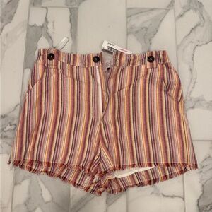 Striped Multicolor Women's Shorts